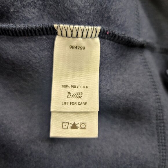 Cabelas Mens Navy Fleece Vest 2XL Full-Zip Sleeveless Outdoor Apparel NEW - Picture 6 of 11